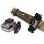 TMC HR249 Universal Strap Buckle SlR -kamerat Vyötärösolki roikkuu QuickDraw GoPro Hero6 /5/5 -istunnolle /4/3+ /3/2/1