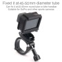 GP434 Large Size Bicycle Motorcycle Handlebar Fixing Mount for GoPro Hero11 Black / HERO10 Black /9 Black /8 Black /7 /6 /5 /5 Session /4 Session /4 /3+ /3 /2 /1, DJI Osmo Action and Other Action Cameras(Black)
