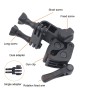 Clamp Mount Connecting Adapter Kit with Waterproof Back Cover for GoPro HERO6 /5(Black)