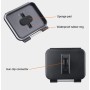 Kit di adattatore di collegamento a supporto per morsetti con copertina posteriore impermeabile per GoPro Hero6 /5 (nero)