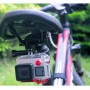 פולוז אלומיניום סגסוגת אופניים מושב כרית כרית כרית עבור GoPro Hero11 שחור /Hero10 שחור /גיבור 9 שחור /גיבור 8 ומצלמות פעולה אחרות (אדום)