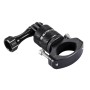 Puluz 360 stopni rotacja rowerowa Aluminiowa Adapter Mocowanie z śrubą do GoPro Hero11 Black /Hero10 Black /9 Black /8 Black /7/6/5/5 Sesja /4 Akcja i inne kamery akcji (czarne)