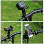 [UAE Warehouse] PULUZ 360 Degree Rotation Bike Aluminum Handlebar Adapter Mount with Screw for GoPro Hero11 Black / HERO10 Black /9 Black /8 Black /7 /6 /5 /5 Session /4 Session /4 /3+ /3 /2 /1, DJI Osmo Action and Other Action Cameras(Black)