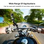 GoProおよびその他のアクションカメラ用のPuluz Motorcycle Cramp HandleBar固定マウントホルダー（黒）