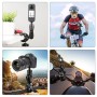 PULUZ Motorcycle Crab Clamp Handlebar Fixed Mount Holder for GoPro and Other Action Cameras(Black)