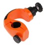 360 graders rotationsstativ sportcykelstyrning för GoPro Hero6 /5 -session /5/4 session /4/3+ /3/2/1, xiaoyi sportkameror (orange)