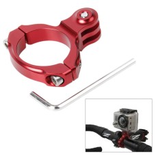 TMC HR87 Bike Aluminum Handle Bar Standard Mount for GoPro Hero11 Black / HERO10 Black /9 Black /8 Black /7 /6 /5 /5 Session /4 Session /4 /3+ /3 /2 /1, DJI Osmo Action and Other Action Cameras, Internal Diameter: 31.8mm(Red)