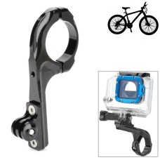 TMC HR85 Bike Aluminum Handle Bar Adapter Pro Mount for GoPro Hero11 Black / HERO10 Black /9 Black /8 Black /7 /6 /5 /5 Session /4 Session /4 /3+ /3 /2 /1, DJI Osmo Action and Other Action Cameras(Black)