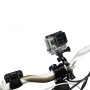 车把座椅杆杆安装自行车摩托车夹GoPro Hero11黑色 /英雄10黑色 /9黑色 /8黑色 /7/6/5/5 session /4 session /4/3+ /3/2/1，DJI OSMO ACTION等动作摄像机