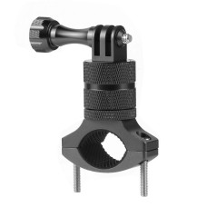 Aluminum Alloy Bicycle Mounting Bracket Bicycle Clip For Action Camera(Black)