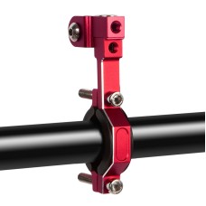 אקשן מצלמת אלומיניום אופנוע אופנועי עבור GoPro (אדום)