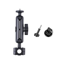 21mm Ballhead Car Front Seat Handlebar Fixed Mount Holder with Tripod Adapter & Screw for GoPro Hero11 Black / HERO10 Black /9 Black /8 Black /7 /6 /5 /5 Session /4 Session /4 /3+ /3 /2 /1, DJI Osmo Action and Other Action Cameras