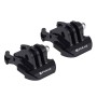 2 PCS PULUZ Horizontal Surface Quick Release Buckle for GoPro Hero11 Black / HERO10 Black /9 Black /8 Black /7 /6 /5 /5 Session /4 Session /4 /3+ /3 /2 /1, DJI Osmo Action and Other Action Cameras