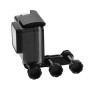 Пулуз ЧПУ Алюмінієвий багатофункціональний кріплення з'єднання з 3 довгими гвинтами та гайковим ключем для GoPro Hero11 Black /Hero10 Black /9 Black /8 Black /7/6/5/5 сеансу /4 сеанс /4/3+ /3/2/1 , DJI Osmo Action та інші камери дій (чорний)