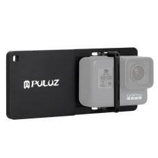 Puluz Mobile Gimbal Switch Mount Plate for Gopro Hero11 Black /Hero10 Black /9 Black /8 Black /7/6/5/5 სესია /4 სესია /4/3+ /3/2/1, DJI OSMO მოქმედება და სხვა სამოქმედო კამერები