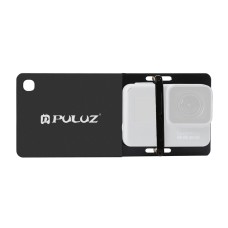Puluz Mobile Gimbal Switch Mount Plate för GoPro Hero11 Black /Hero10 Black /9 Black /8 Black /7/6/5/5 Session /4 Session /4/3+ /3/2/1, DJI OSMO Action och andra actionkameror (Svart)