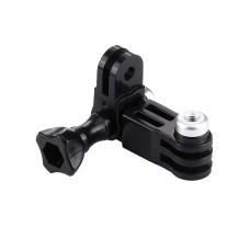 TMC Mount 3 Way Adjustable Pivot Arm Screw Bolt for GoPro Hero11 Black / HERO10 Black /9 Black /8 Black /7 /6 /5 /5 Session /4 Session /4 /3+ /3 /2 /1, DJI Osmo Action and Other Action Cameras, ABS Material(Black)