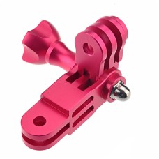 Aluminum Mount three-way Pivot Arm Set for GoPro Hero11 Black / HERO10 Black /9 Black /8 Black /7 /6 /5 /5 Session /4 Session /4 /3+ /3 /2 /1, DJI Osmo Action and Other Action Cameras(Magenta)