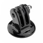 ST-56 адаптер за монтиране на камера с алуминиев стандартен винт за GoPro Hero11 Black /Hero10 Черно /9 черно /8 черно /7/6/5 /5 сесия /4 сесия /4/3+ /3/2/1, DJI Osmo Action и други камери за действие (черно)