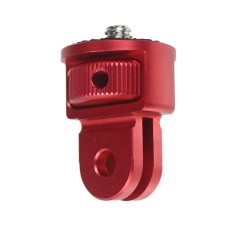 1/4 Inch Screw Converter Tripod Adapter for Sport Camera(Red)