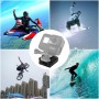 GP193 Aluminium Alloy Helmet Selfie Stand for GoPro HERO 1/2/3/3+/4/5 Session/6/7, Xiaoyi and 4K 2 Generation Sports Camera