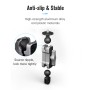 STARTRC Aluminium Alloy Mount Adapter Adjustable Arm, Deluxe Version (Black Silver)