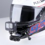 360 Pivot Magic Arm Motorcycle Helm Helm -Adapterhalter (schwarz)