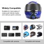 Puluz Motorcycle шлем каишка за каишка за GoPro, DJI Osmo Action и други екшън камери (сини)