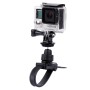 Притежател на триноги с камера с каишка за глава / шлем шапка за GoPro Hero4 / 3+ / 2 & 1, Xiaomi Yi, SJCAM SJ4000 / SJ5000 / SJ6000 / SJ7000 / KJSTAR Sport Camera (Black)