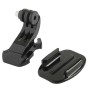 ST-57 J-Hook Buckle Mount + Sticker + Flat Surface for GoPro Hero11 Black / HERO10 Black /9 Black /8 Black /7 /6 /5 /5 Session /4 Session /4 /3+ /3 /2 /1, DJI Osmo Action and Other Action Cameras