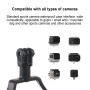 Gp458 kamera nyak rögzített lövöldözős zárójel a GoPro Hero11 fekete /hero10 fekete /9 fekete /8 fekete /7/6/5 /5 munkamenet /4 /4 /3+ /3/2/1, DJI OSMO akció és egyéb akciókamerák