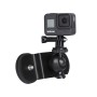 Car Suction Cup Mount Bracket for GoPro Hero11 Black / HERO10 Black / HERO9 Black / HERO8 Black /7 /6 /5 /5 Session /4 Session /4 /3+ /3 /2 /1, Xiaoyi and Other Action Cameras, Size: L(Black)