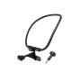 Hands Free Lazy Wearable Neck Phone Camera Holder, Extended Version (Black)