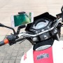 Puluz en aluminium Motorcycle en alliage Mot de support fixe avec adaptateur de trépie Osmo Action et autres caméras d'action (bleu)