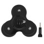 PULUZ Triangle Suction Cup Mount with Screw for GoPro Hero11 Black / HERO10 Black / HERO9 Black / HERO8 Black / HERO7 /6 /5 /5 Session /4 Session /4 /3+ /3 /2 /1, Xiaoyi and Other Action Cameras(Black)