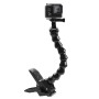 [US Warehouse] PULUZ Action Sports Cameras Jaws Flex Clamp Mount for GoPro Hero11 Black / HERO10 Black /9 Black /8 Black /7 /6 /5 /5 Session /4 Session /4 /3+ /3 /2 /1, DJI Osmo Action and Other Action Cameras