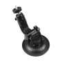 PULUZ Car Suction Cup Mount with Phone Clamp & Screw & Tripod Adapter