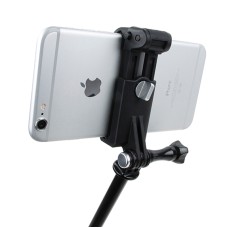 TMC HR335 გარე მობილური ტელეფონის ფიქსაცია მთა ნაკრები, შესაფერისია 51-84 მმ სიგანის მობილური ტელეფონებისთვის, GoPro კამერა