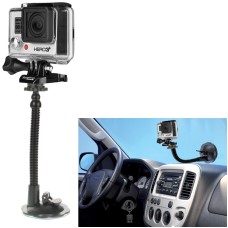 Long Arm Car Suction Cup Mount Holder for GoPro Hero11 Black / HERO10 Black /9 Black /8 Black /7 /6 /5 /5 Session /4 Session /4 /3+ /3 /2 /1, DJI Osmo Action and Other Action Cameras