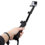 TMC HR289 3-х ручний монопод + штатив + ручний ремінь портативний магічний кріплення Selfie Stick для GoPro Hero6 /5/5 сеансу /4 сеанси /4 /3 + /3/2/1, Xiaoyi та інші камери дій (чорний)