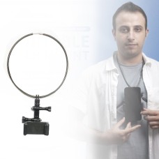 Soporte de cuello ajustable de collar estándar para los teléfonos inteligentes de la cámara de acción GoPro