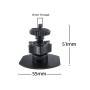 Mini -Gimbal -Kamera -Halterung Desktop Mobiltelefonhalterungspflege -Autohalterung 1/4 Schraubenanschluss für GoPro