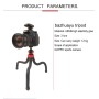 Mini Octopus Flexible Tripod Holder with Phone Clamp for iPhone, Galaxy, Huawei, GoPro Hero11 Black  / HERO10 Black / HERO9 Black / HERO8 Black /7 /6 /5 /5 Session /4 Session /4 /3+ /3 /2 /1, Xiaoyi and Other Action Cameras