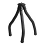 V-R1 mini bläckfisk flexibel stativhållare med bollhuvud för SLR-kameror, GoPro, mobiltelefon (svart)