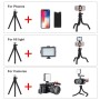 PULUZ Mini Octopus Flexible Tripod Holder with Ball Head & Phone Clamp + Tripod Mount Adapter & Long Screw for SLR Cameras, GoPro, Cellphone, Size: 30cmx5cm