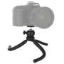 Puluz迷你章鱼柔性三脚架支架，带球头，用于SLR摄像头，GoPro，手机，大小：25cmx4.5cm