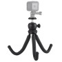 [Almacén de EE. UU.] Puluz Mini Octopus Soporte de trípode flexible con cabeza de pelota para cámaras SLR, GoPro, teléfono celular, tamaño: 25cmx4.5cm