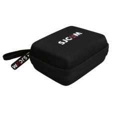 Portabel kameraväska resefall för SJCAM SJ9000 /SJ8000 /SJ7000 /SJ6000 /SJ5000 /SJ4000, GoPro New Hero /Hero6 /5/5 Session /4/3+ /3/2/1, Xiaomi Xiaoyi, storlek: 10.5 * 8.3 * 4,8 cm (svart)