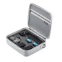 STARTRC Portable Shockproof Waterproof PU Case for GoPro Hero11 Black / HERO10 Black / HERO9 Black (Grey)