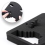 Pour GoPro Hero8 / 7/6 Ruigpro Abrocheur étanche Boîte portable Taille: 17,3 cm x 12,3 cm x 6,5 cm (noir)
